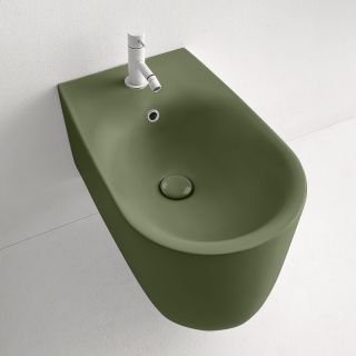 Биде подвесное Kerasan Nolita 532511*1 Verde muschio